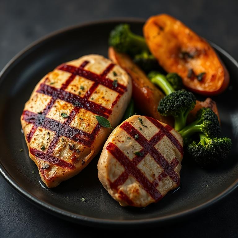 Herb Chicken & Sweet Potato